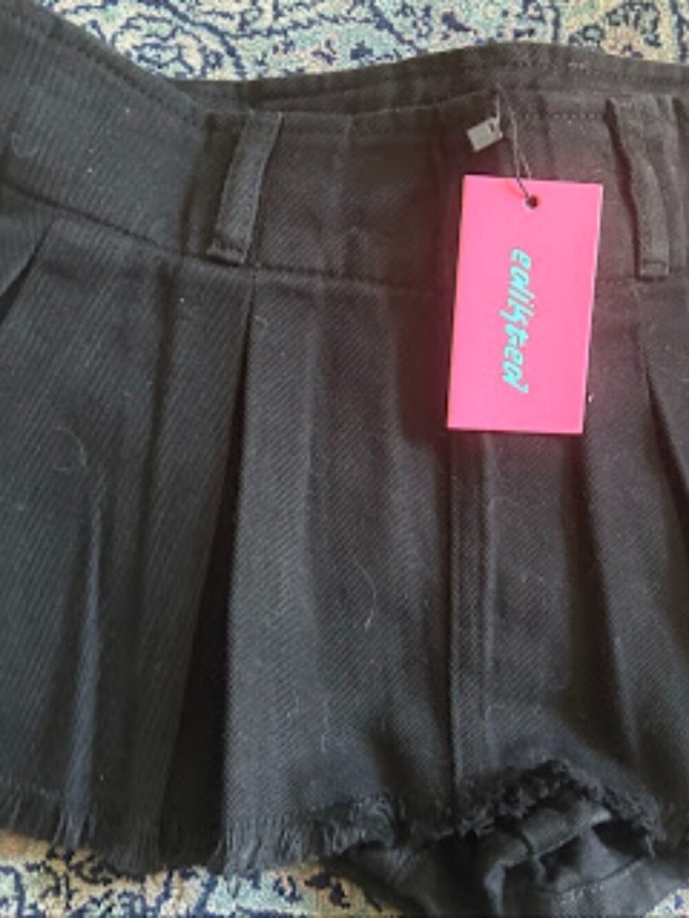 Black Edikted Skort skirts with built-in shorts size Xsmall
